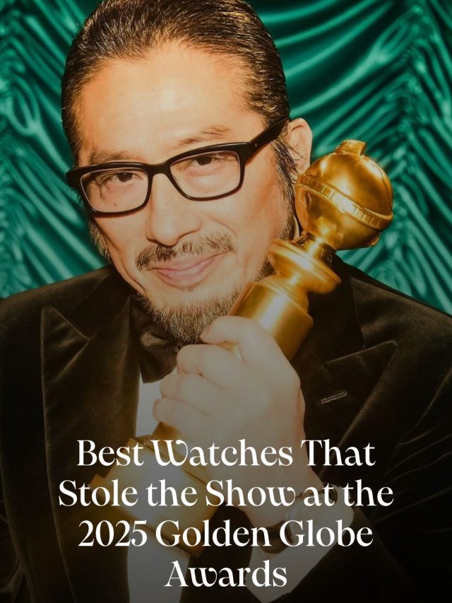 Best Watches That Stole the Show at the 2025 Golden Globe Awards